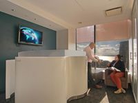 A Regus business lounge in Manhattan