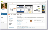 A tibbr user profile